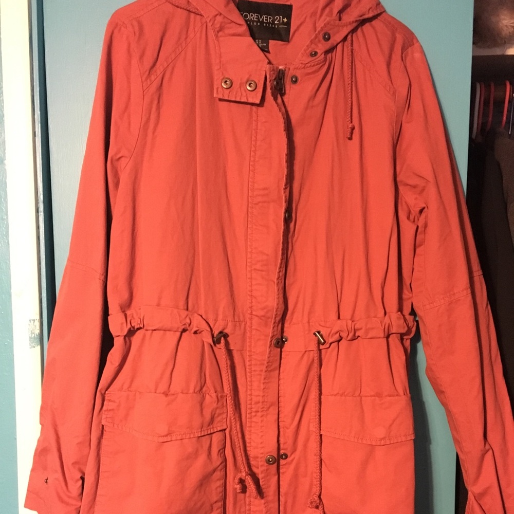 Burnt orange coat